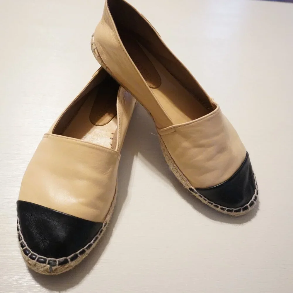 Anthropologie ~ Mint & Rose ~ Size 39 Cap‎ toe Espadrilles